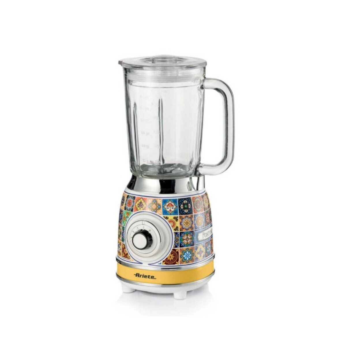 LICUADORA ARIETE GLASS POSITANO 1.5 Lts. VASO VIDRIO 