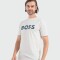 Hugo Boss -Remera de algodón con logo, regular fit , THINKING Gris