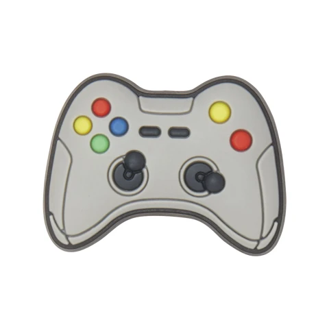 Jibbitz Grey Game Controller Multicolor