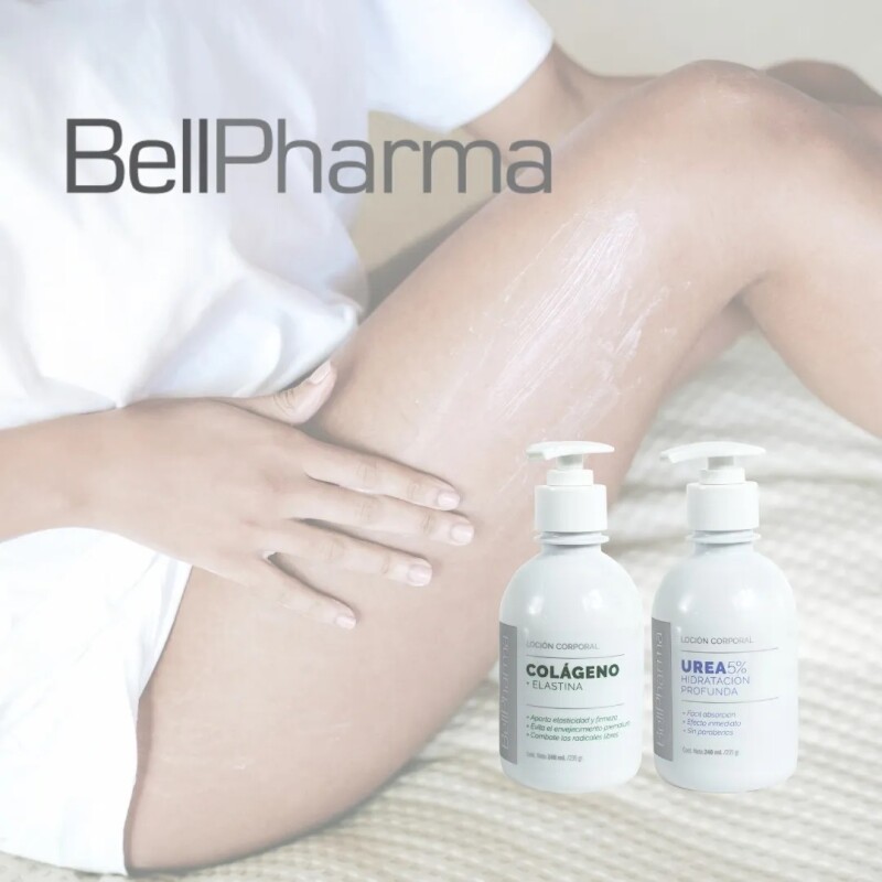 Locion Corporal Colageno Y Elastina Bellpharma 240 ml Locion Corporal Colageno Y Elastina Bellpharma 240 ml