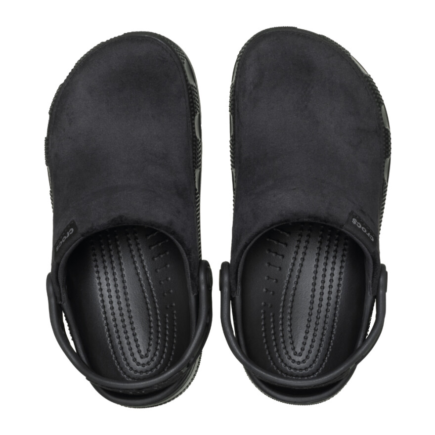 Crocs Classic Crafted Velvet Clog Unisex Black