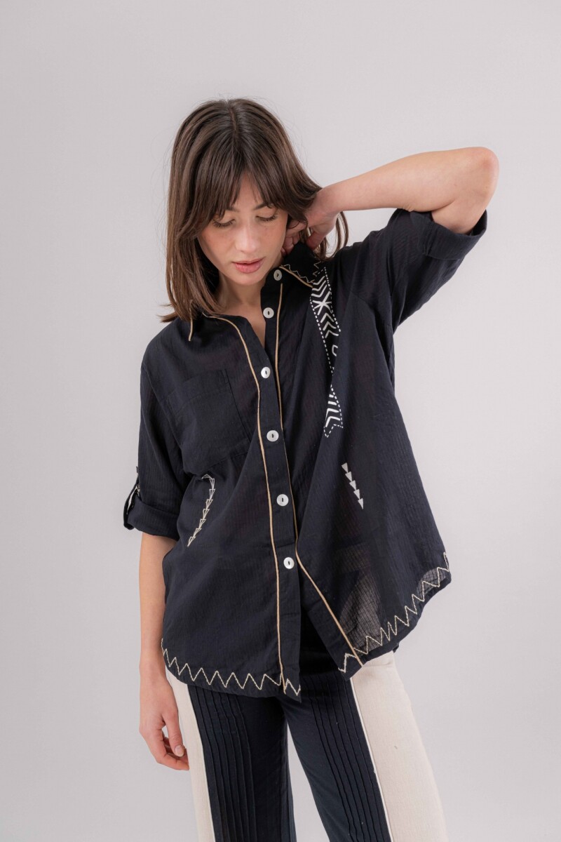 Camisa Casia NEGRO