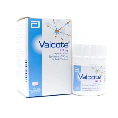 Valcote 500 Mg. 20 Comp. Valcote 500 Mg. 20 Comp.