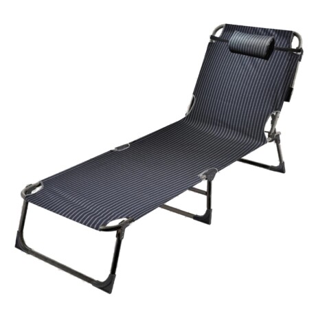 Catre plegable con colchón 68 cm Rayas