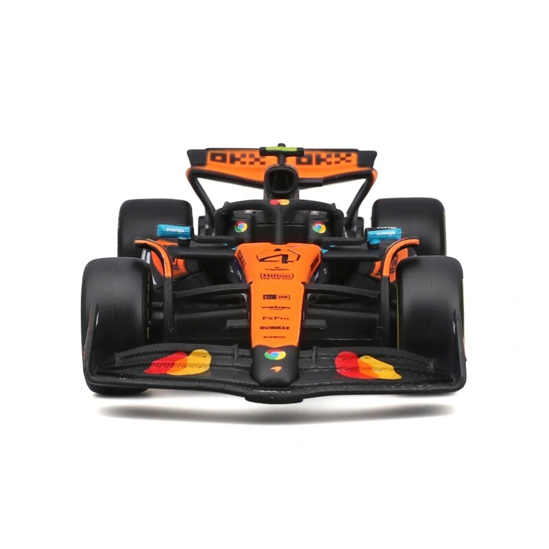 Juguete Bburago Auto Miniatura Coleccionable Escala 1:43 Mclaren Nor 38248