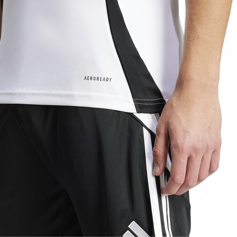 REMERA adidas TIRO 24 WHITE/BLACK
