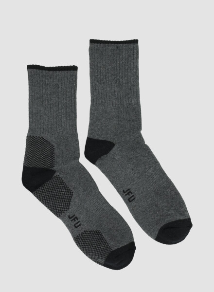 Medias 2 pack una lisa mas una con diseño y felpa interior e Variante 39