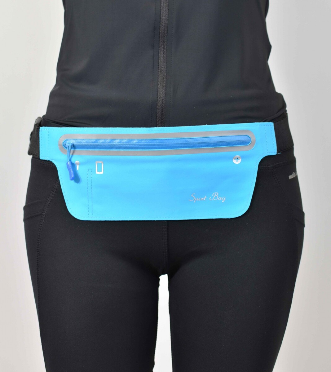 Riñonera Running ancha - Turquesa 