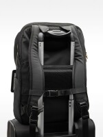 Maleta De Viaje De Nylon Con Colgante negro
