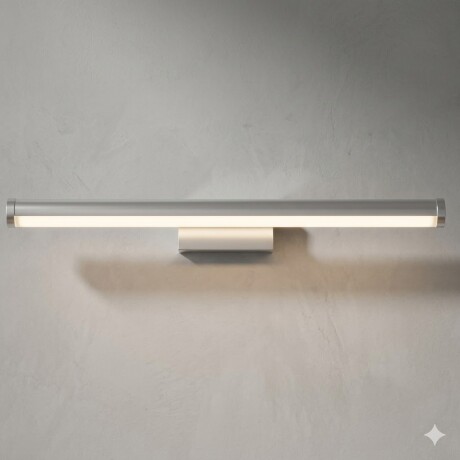 Luminaria Barra de led lineal 60cm 3EN1 PLATA