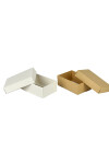 CAJA ECO 03 - 8x12x4,5 cm REVERSIBLE BLANCO - MADERA