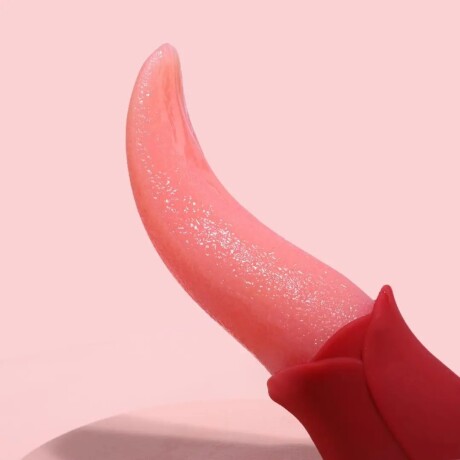 Estimulador Clítoris Lengua Vibradora Tongue Rose Estimulador Clítoris Lengua Vibradora Tongue Rose