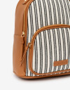 Mochilas Urbanas Basicos Mochila Combinada Con Bolsillo Frontal - Combinacion Bicolor