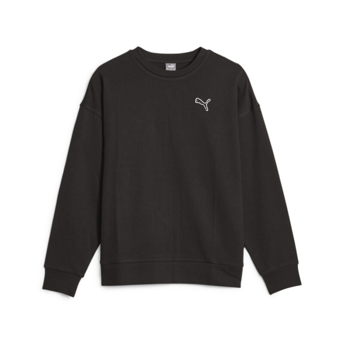 W PUMA BETTER ESSENTIALS CREW TR - Negro 