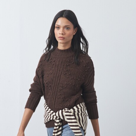 POLERA LINARES Chocolate