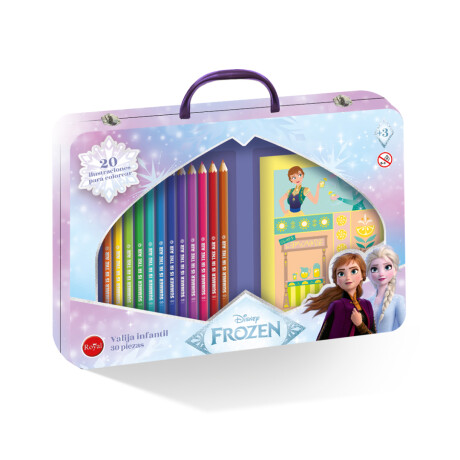 VALIJA INFANTIL DE METAL FROZEN 001