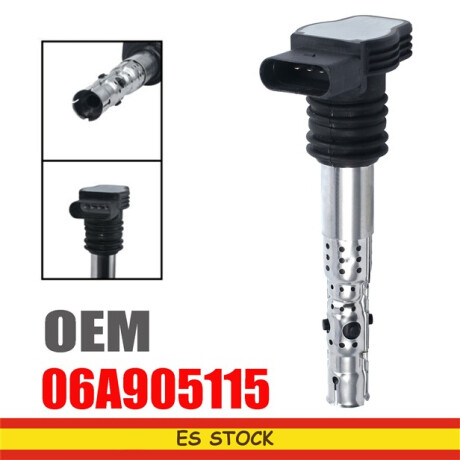 BOBINA ENCENDIDO VOLKSWAGEN BORA GOLF 1.8T AUDI A3 A4 TT 06B905115G - BOBINA ENCENDIDO VOLKSWAGEN BORA GOLF 1.8T AUDI A3 A4 TT 06B905115G -