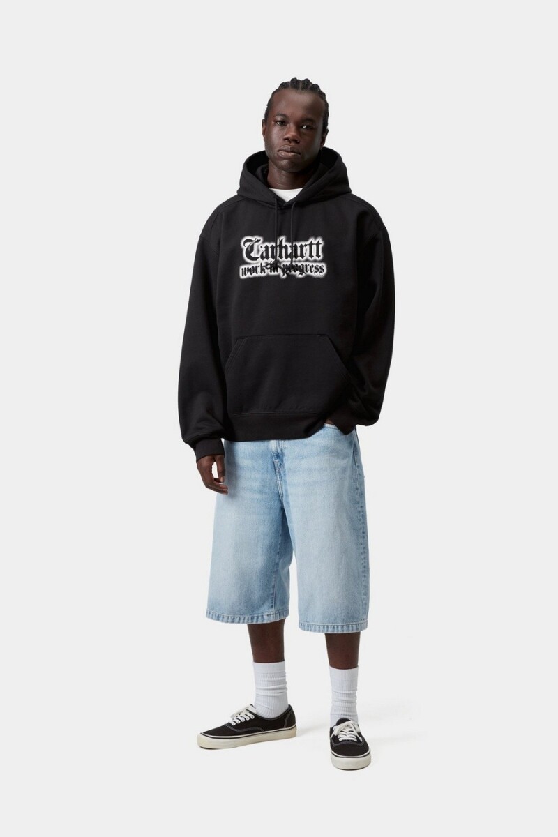 Hooded World Tour Sweat Negro