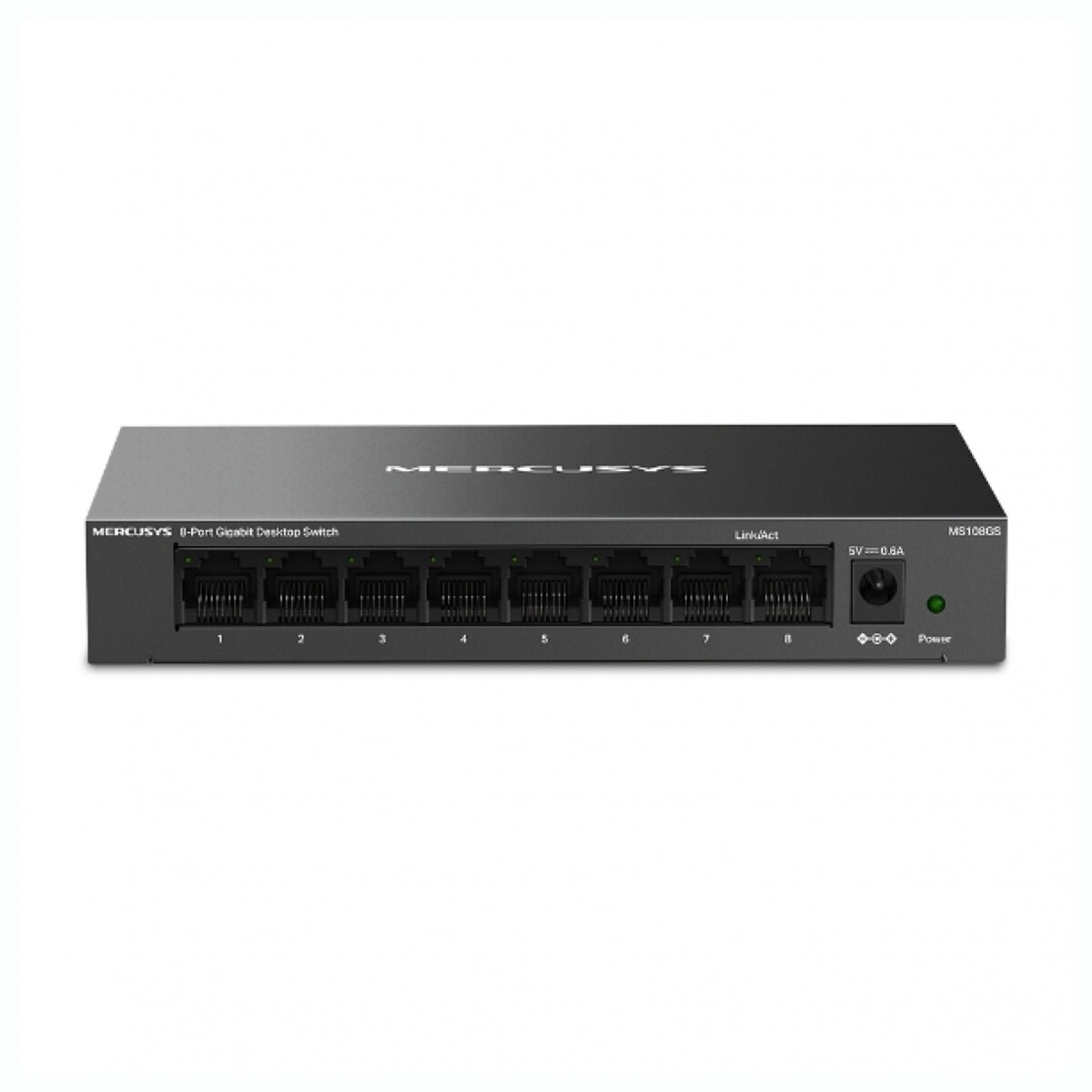 Switch Gigabit De Sobremesa MERCUSYS MS108GS De 8 puertos 