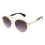 Lentes De Sol Harry Potter Redondo - Unisex Gradiente/Dorado