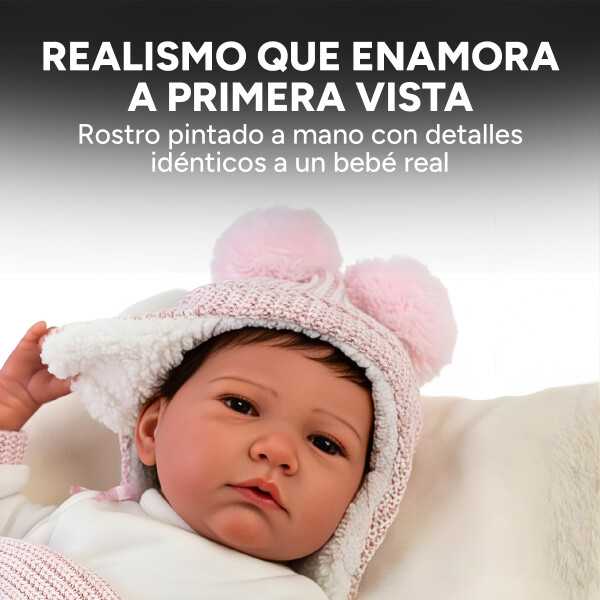 Bebe Muñeca Llorens Reborn Realista Hecha A Mano Silicona Bebe Muñeca Llorens Reborn Realista Hecha A Mano Silicona