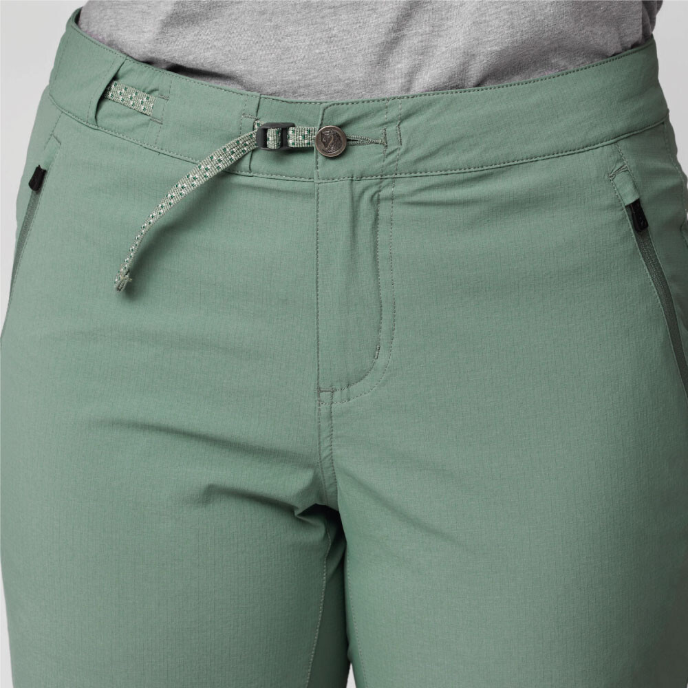 Pantalón Fjallraven High Coast Trail Trousers W Mujer Suede Brown