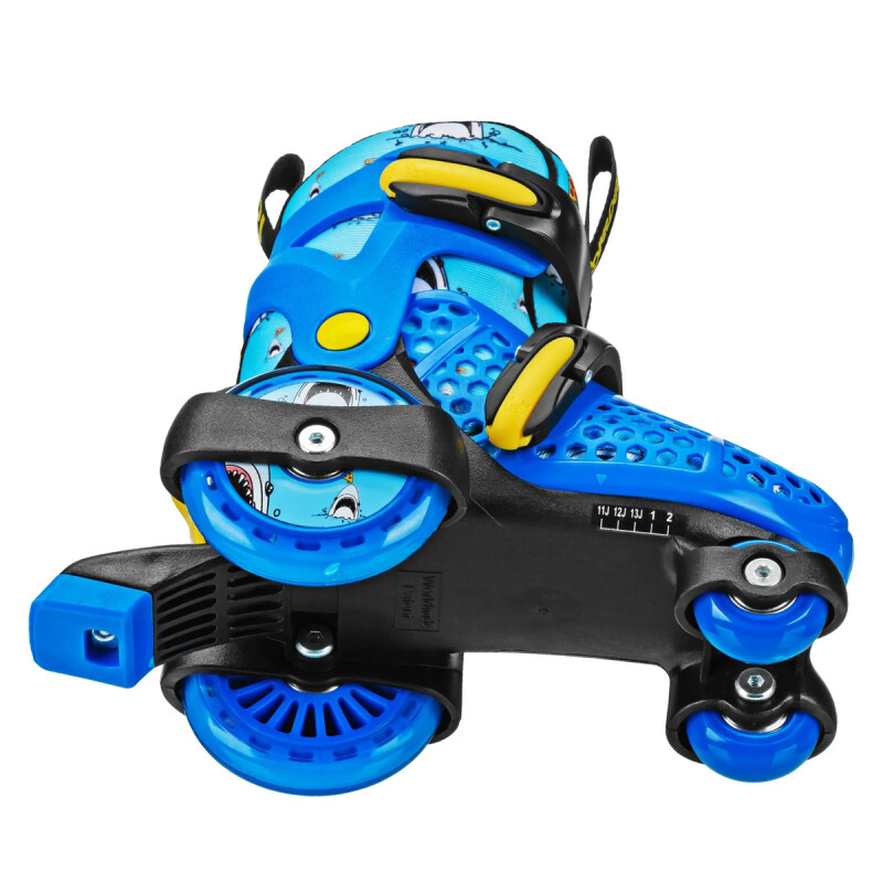 Patines ajustables de aprendizaje Tiburón Pizza