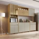 JUEGO MODULAR PARA COCINA INCLUYE AEREOS BAJO MESADA Y TORRE GAMAS DE BEIGE