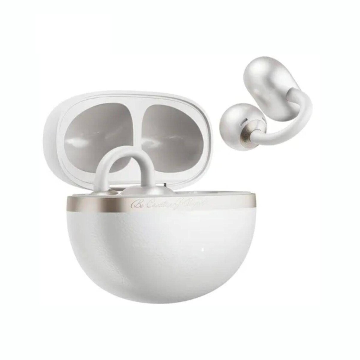 Auriculares Inalámbricos QCY Crossky C50 Clip-on BT IPX5 - White 