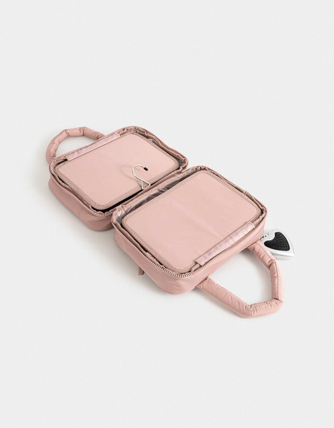 Porta Cosméticos Necessaires - Rosa Viejo
