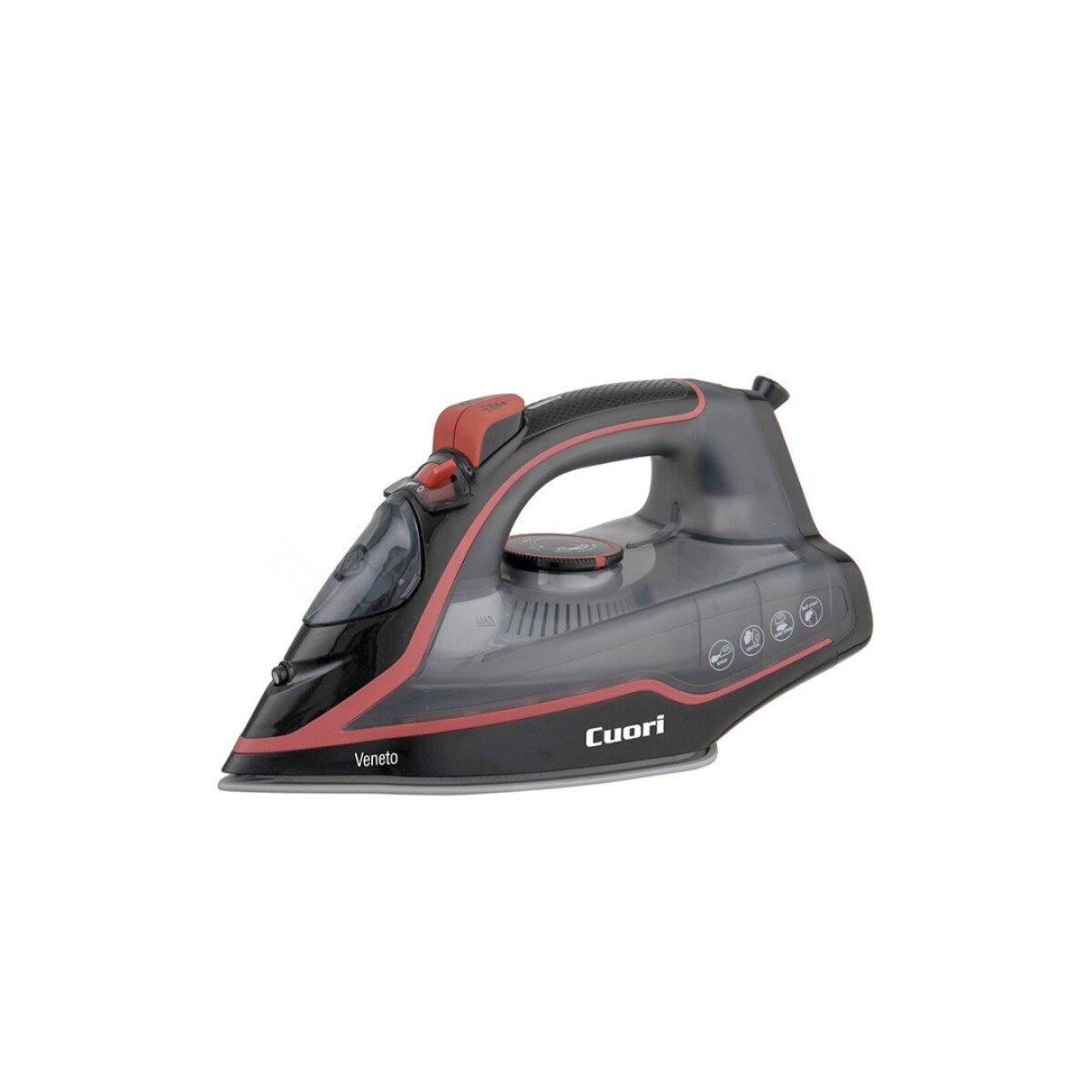 PLANCHA A VAPOR CUORI VENETO CUO-4139 2200W - NEGRO 