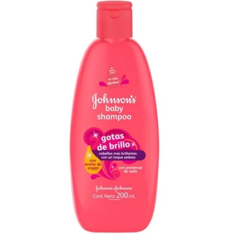 SHAMPOO JOHNSON GOTAS DE BRILLO 200 ML SHAMPOO JOHNSON GOTAS DE BRILLO 200 ML