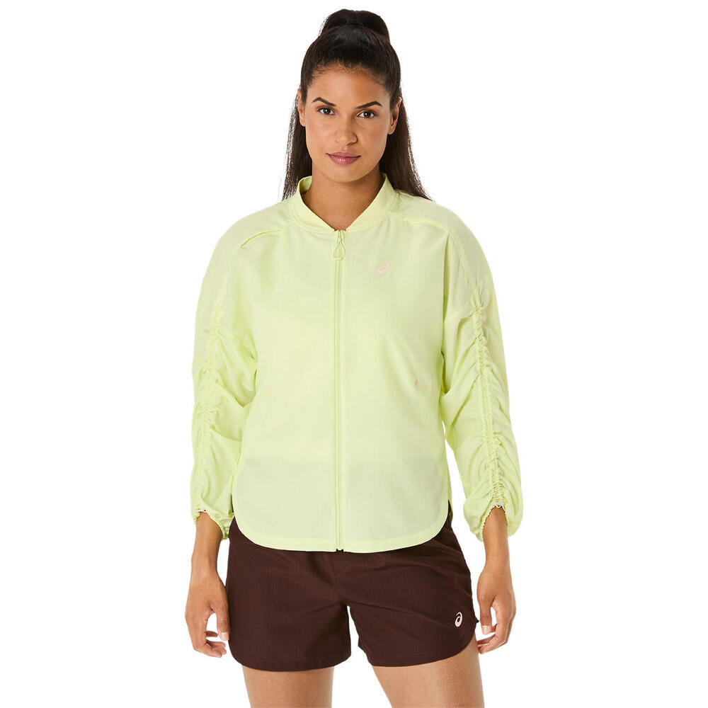 Nagino Run Adjustable Jacket - Mujer Huddle Yellow