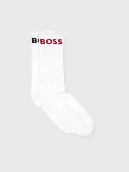 BOSS - Medias regulares Blanco