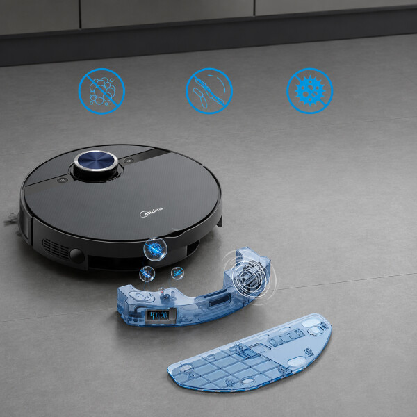 Aspiradora Y Trapeadora Robot Midea S8+ ASPIRADORA ROBOT MIDEA S8+ NEGRO