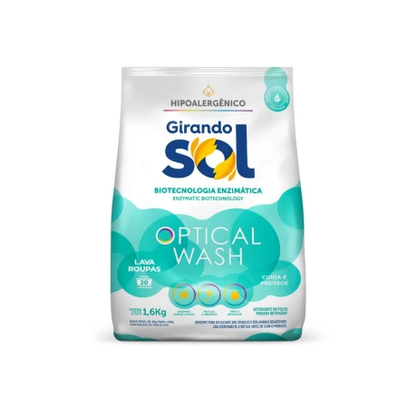 DETERGENTE EN POLVO PARA ROPA GIRANDO SOL 1.6 KG HIPOALERGENICO DETERGENTE EN POLVO PARA ROPA GIRANDO SOL 1.6 KG HIPOALERGENICO
