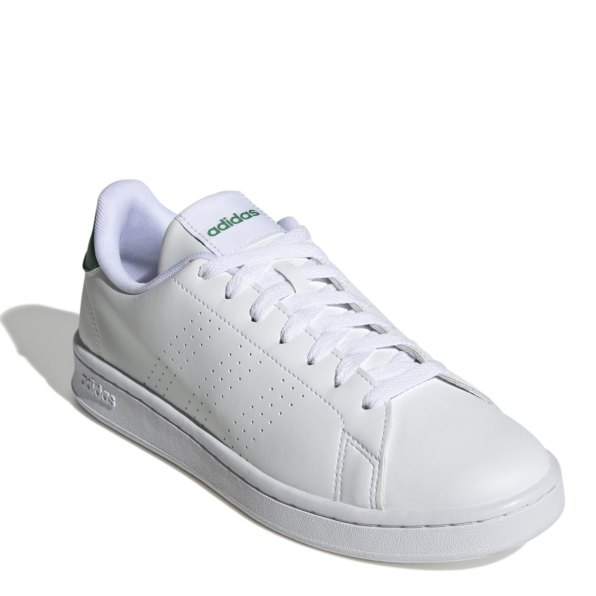 Adidas advantage blanco verde clearance