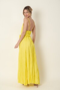 VESTIDO CACTUS Amarillo