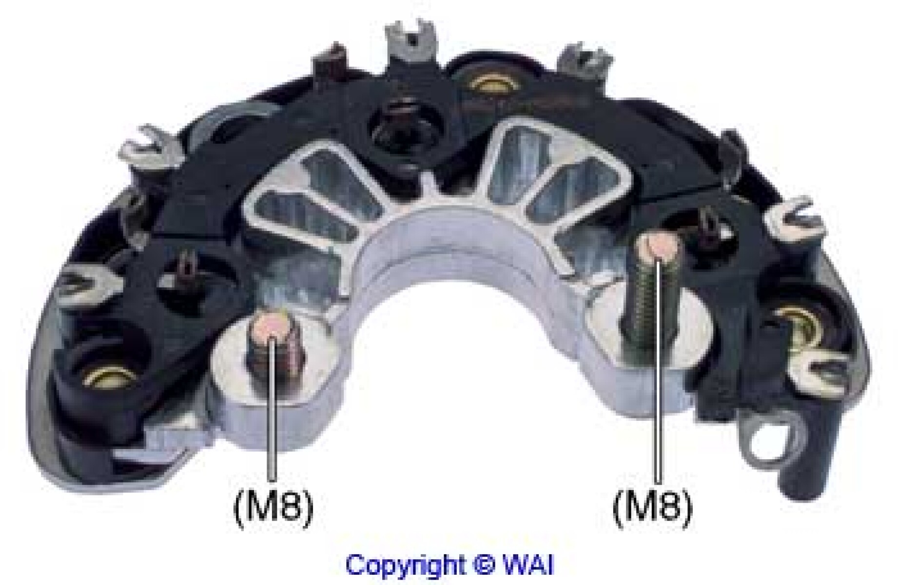 PLACA RECTIFICADORA - PLACA BOSCH GM-DODGE TRANSPO 