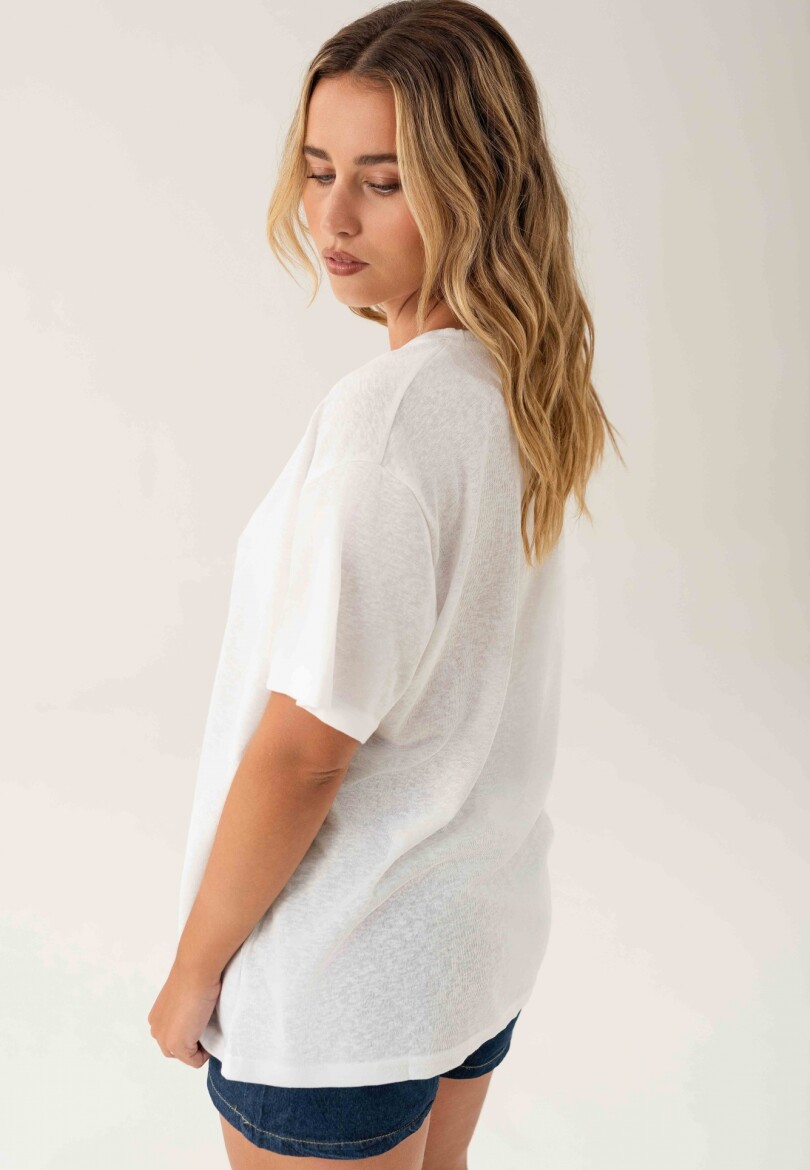 Remera Basic Eterna Blanca