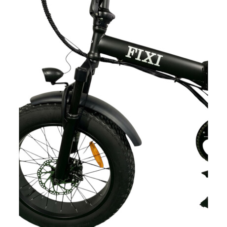 Bicicleta Eléctrica Knex Fixi Ees875 250W Rodado 20*4.0 Ub NEGRO
