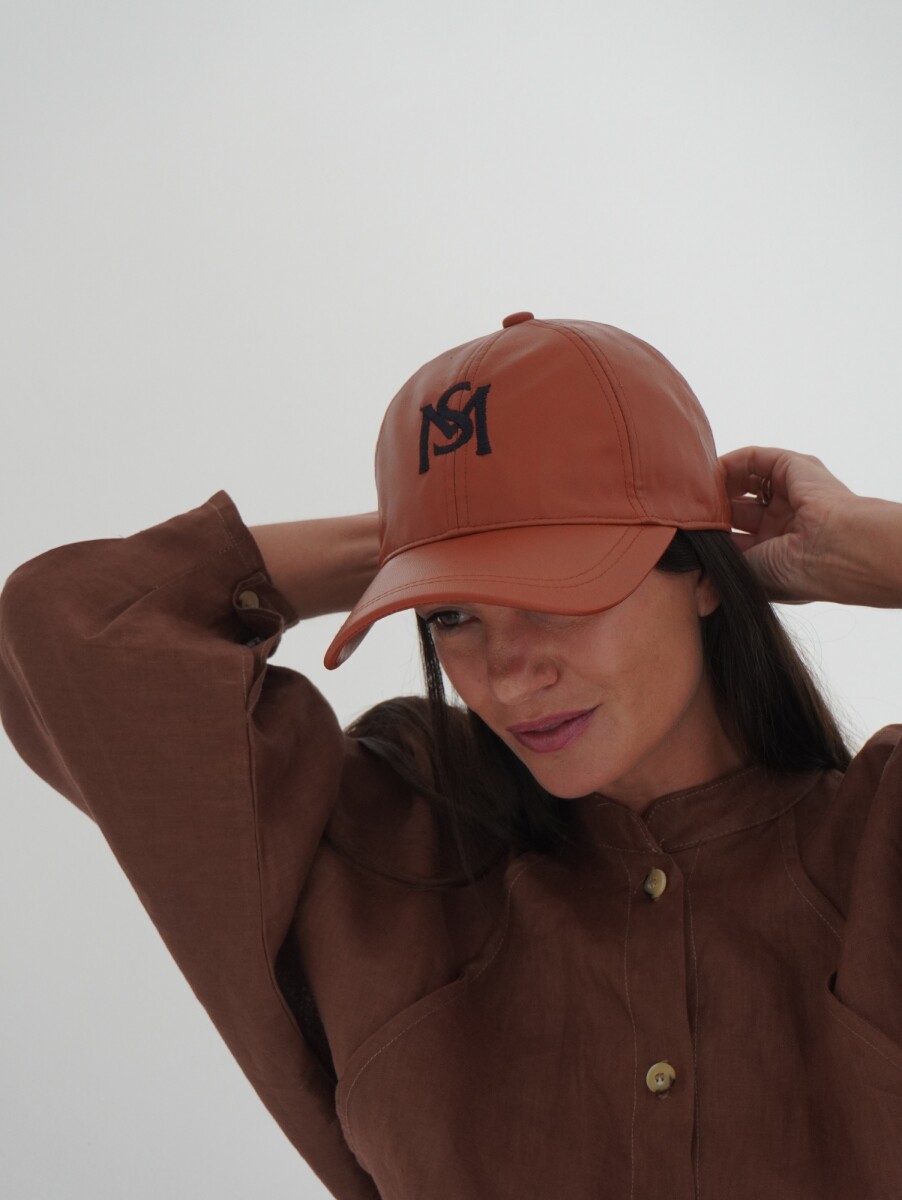 Royal Cap - Camel Con Azul 