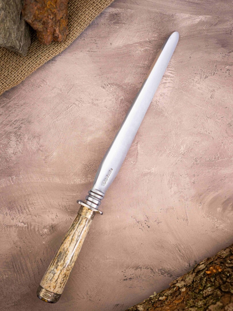 Chaira lámina chata - Hueso Chaira lámina chata - Hueso