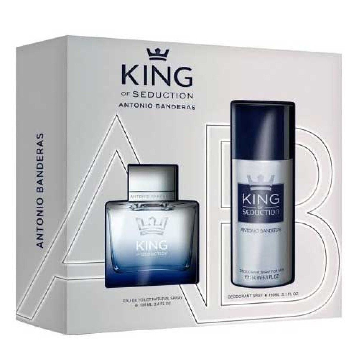 KING OF SEDUCTION EDT 100ML+DEO 150ML 