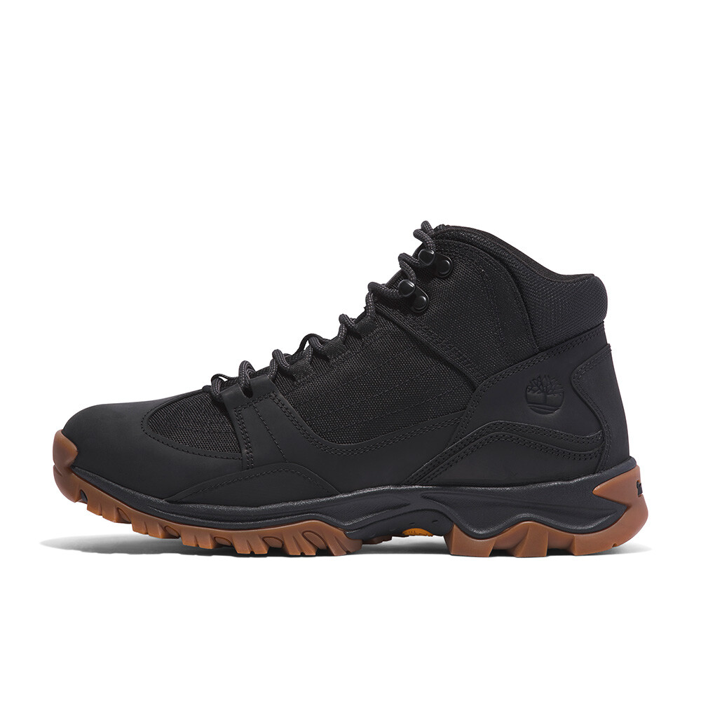Botas Mt. Maddsen Mid Hombre Black Full Grain