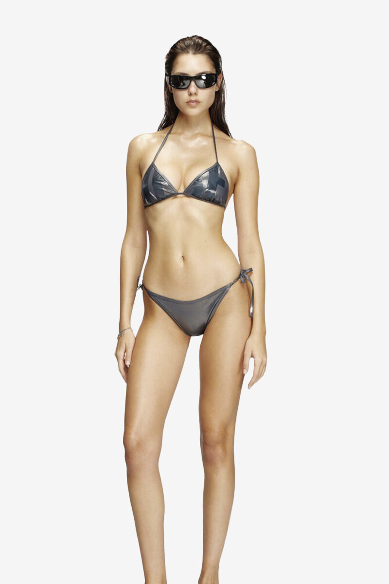 BIKINI TOP D-CORE Plata