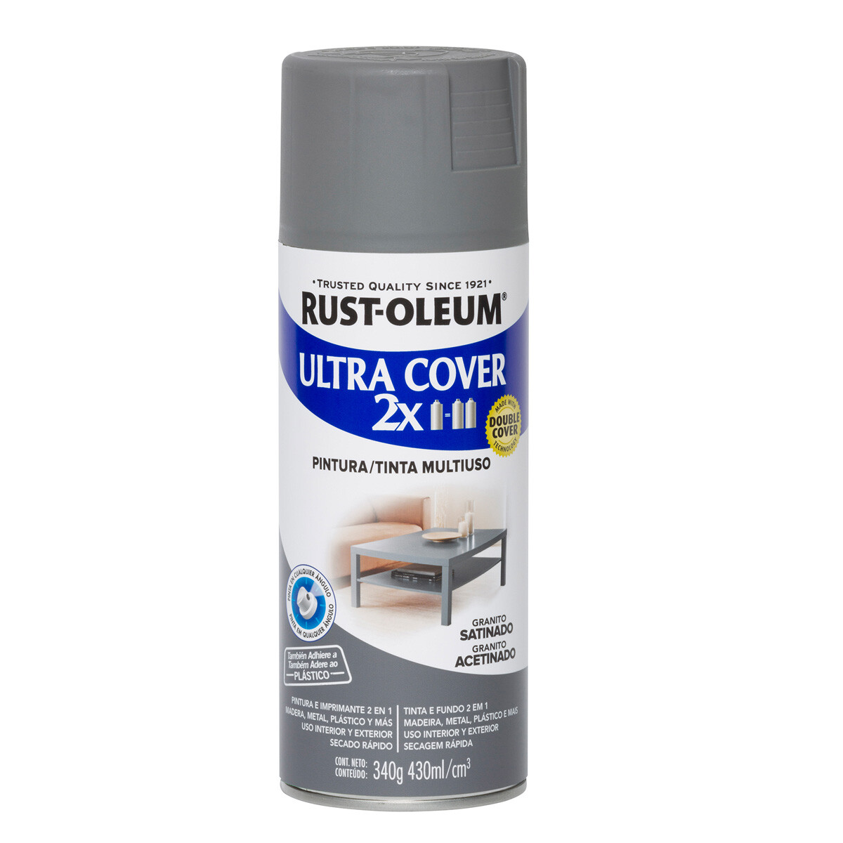 AEROSOL ULTRA COVER GRANITO SATINADO 340 G 