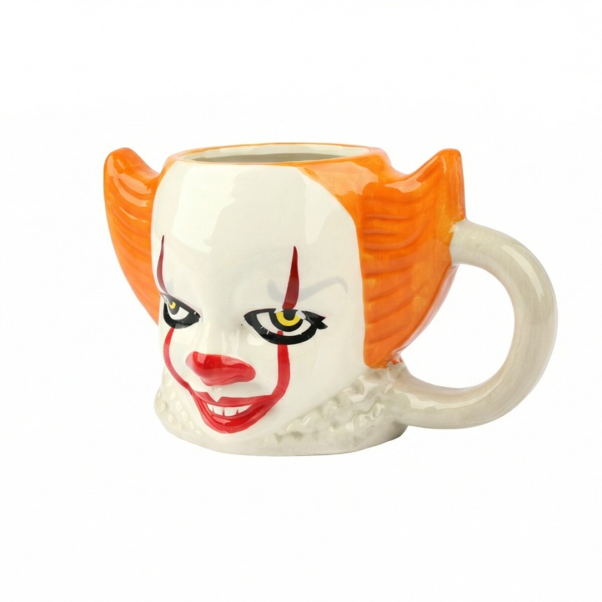 TAZA CON DISEÑO DE PAYASO 