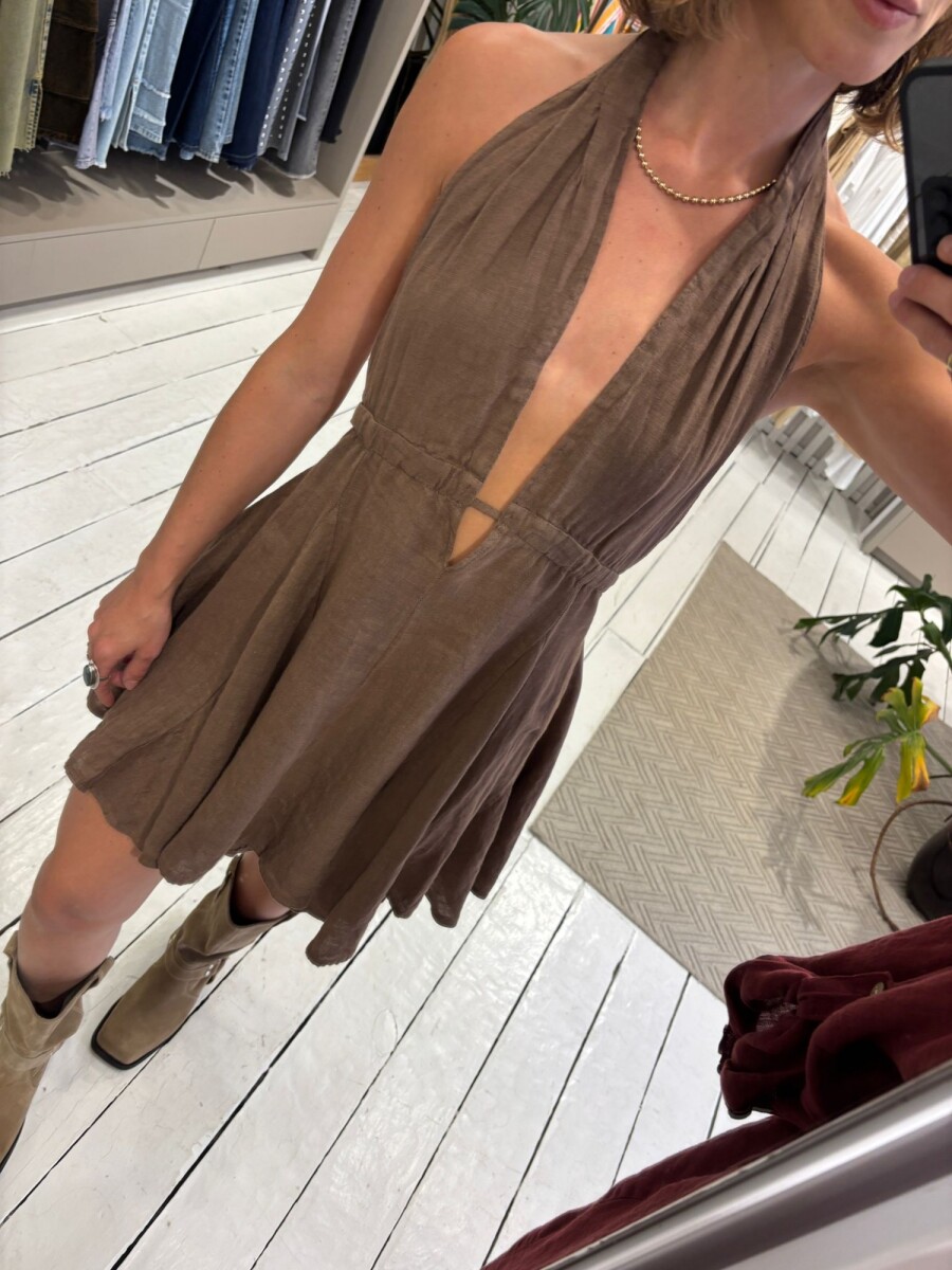 Vestido Bellur - Chocolate 