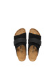 Sandalia Kyoto Nubuck/suede Leather - Regular Black